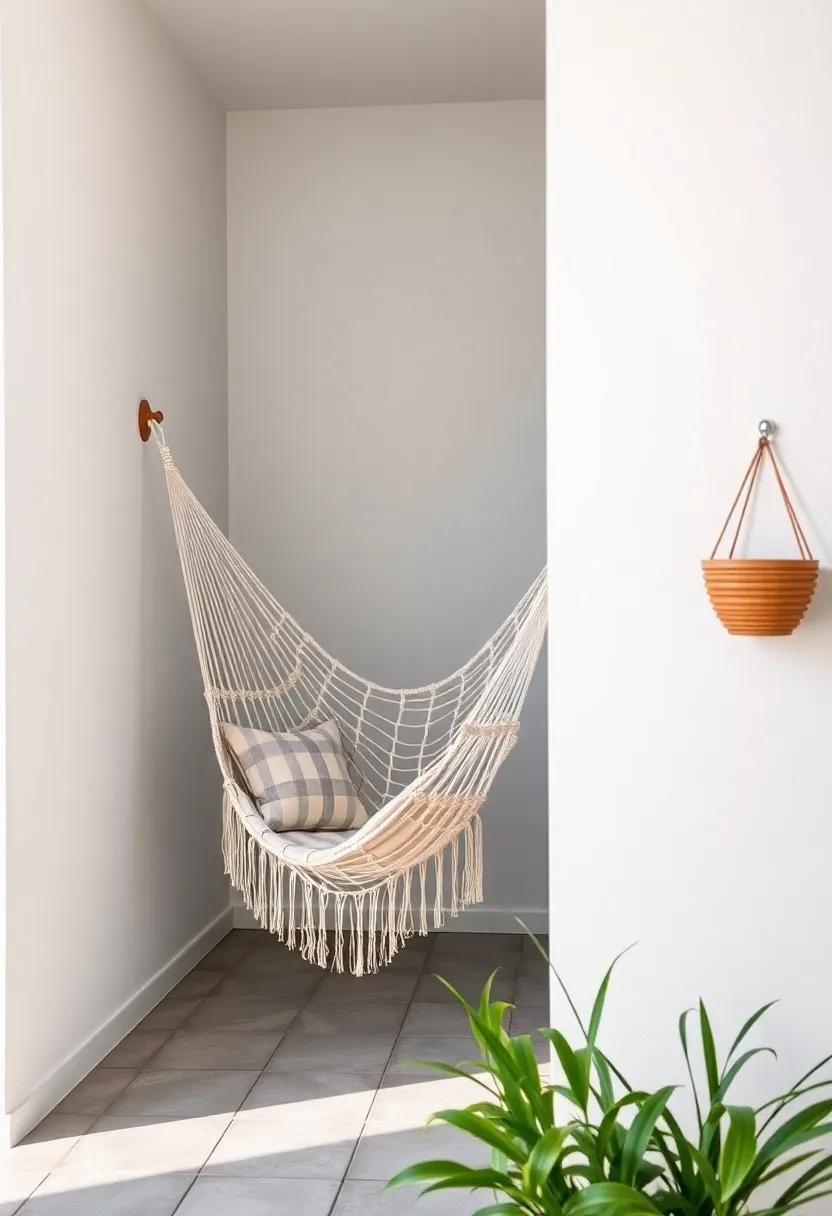 Lazy Hammock: Hang a hammock in a quiet ‍corner for a cozy nook that beckons relaxation⁤ and lazy summer afternoons