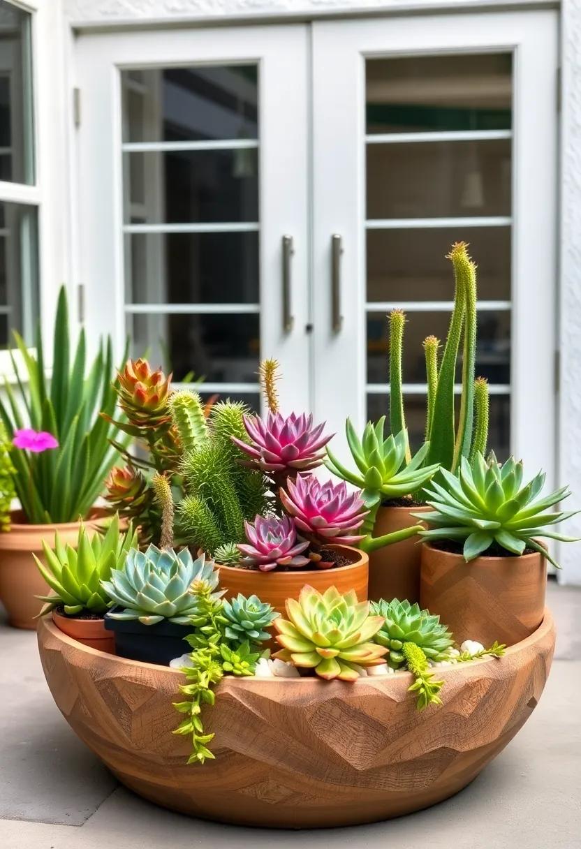 Succulent Arrangements: Use a variety of succulents in ⁣creative arrangements to bring⁣ low-maintenance beauty and vibrant colors to your space