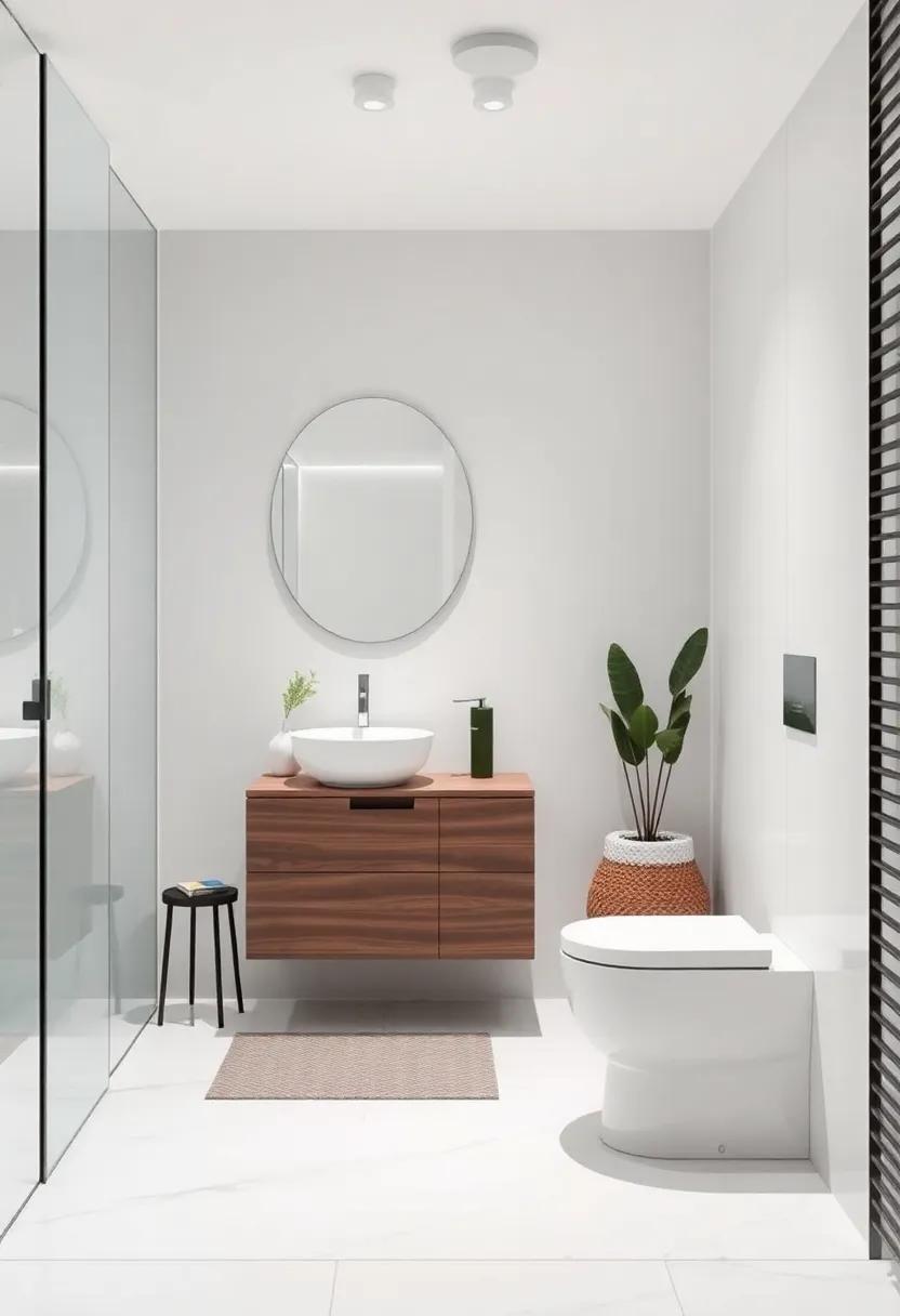 Furniture ‌Selection That Balances Style with Space Efficiency in Small Bathrooms