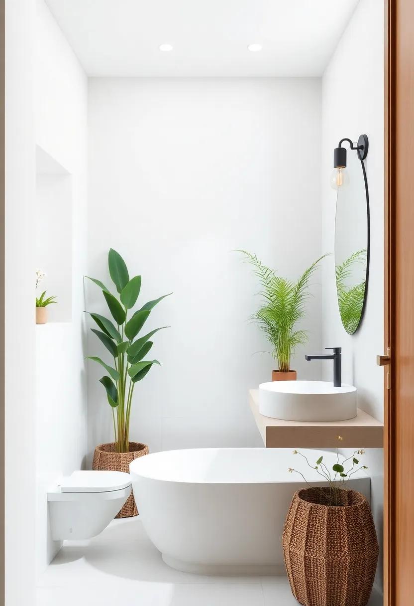 Inspiring‌ Plant Introductions That refresh Small Bathroom Environments