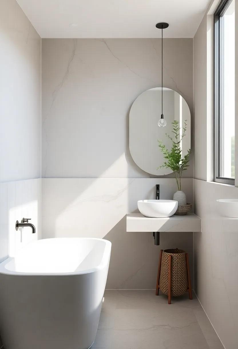 Nature-Inspired Elements‍ That Bring⁢ Serenity⁢ to Limited Bathroom Areas