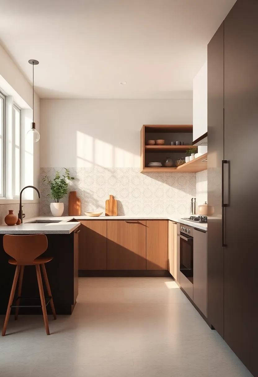 Innovative Use Of Colors And Patterns To Create Dimension And Warmth