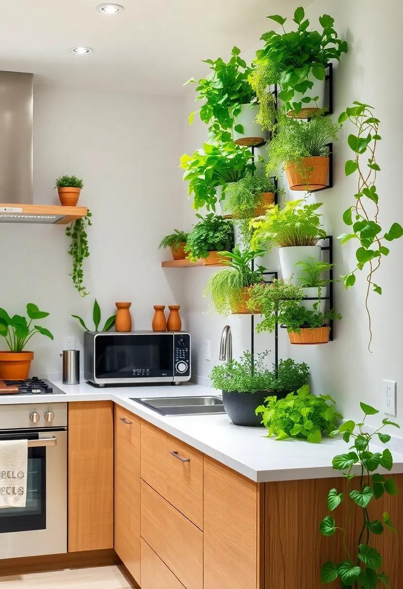 Vertical Gardens Bringing Fresh Herbs And Greenery To Compact Kitchens
