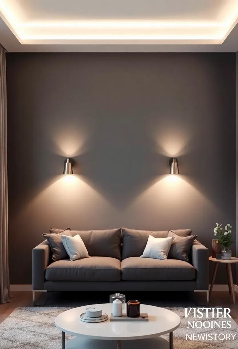 Select wall-mounted ⁢lights with ‍built-in dimmers for ⁣versatility, ⁢allowing you to shift the ambiance from ⁤bright and airy to soft and serene
