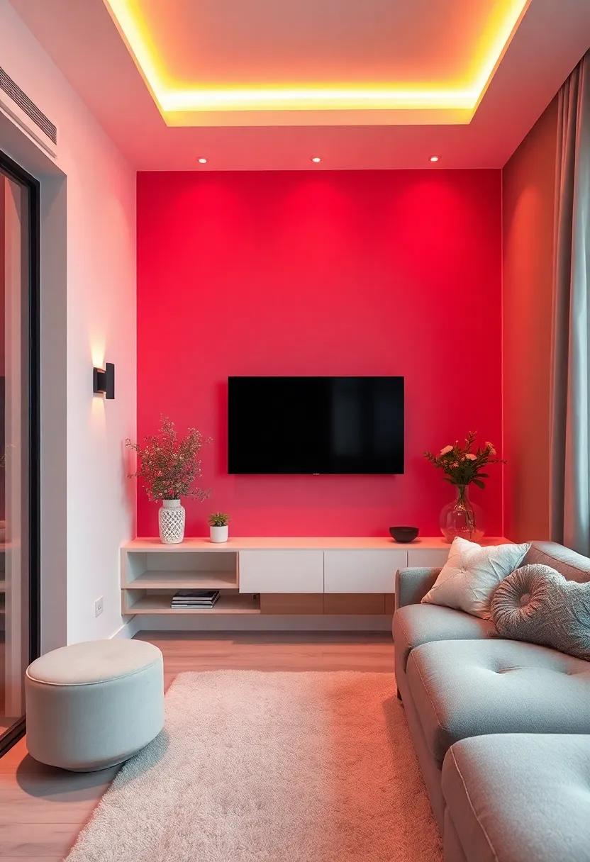 Experiment with colored wall ​lights to set ⁢a unique⁢ mood; ‍this could be especially ‍vibrant for accent ⁣walls