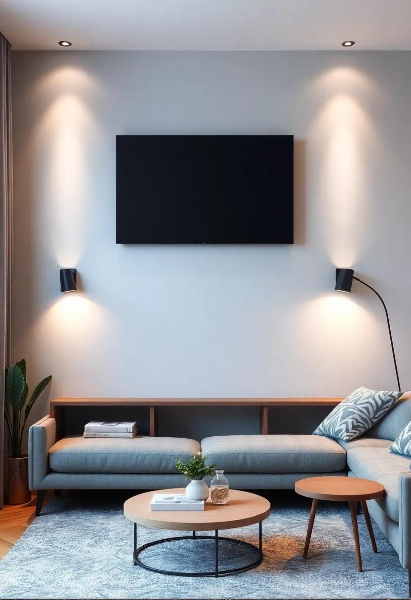 Choose adjustable wall-mounted fixtures that can be moved to illuminate from different ‌angles, adding flexibility to your lighting design