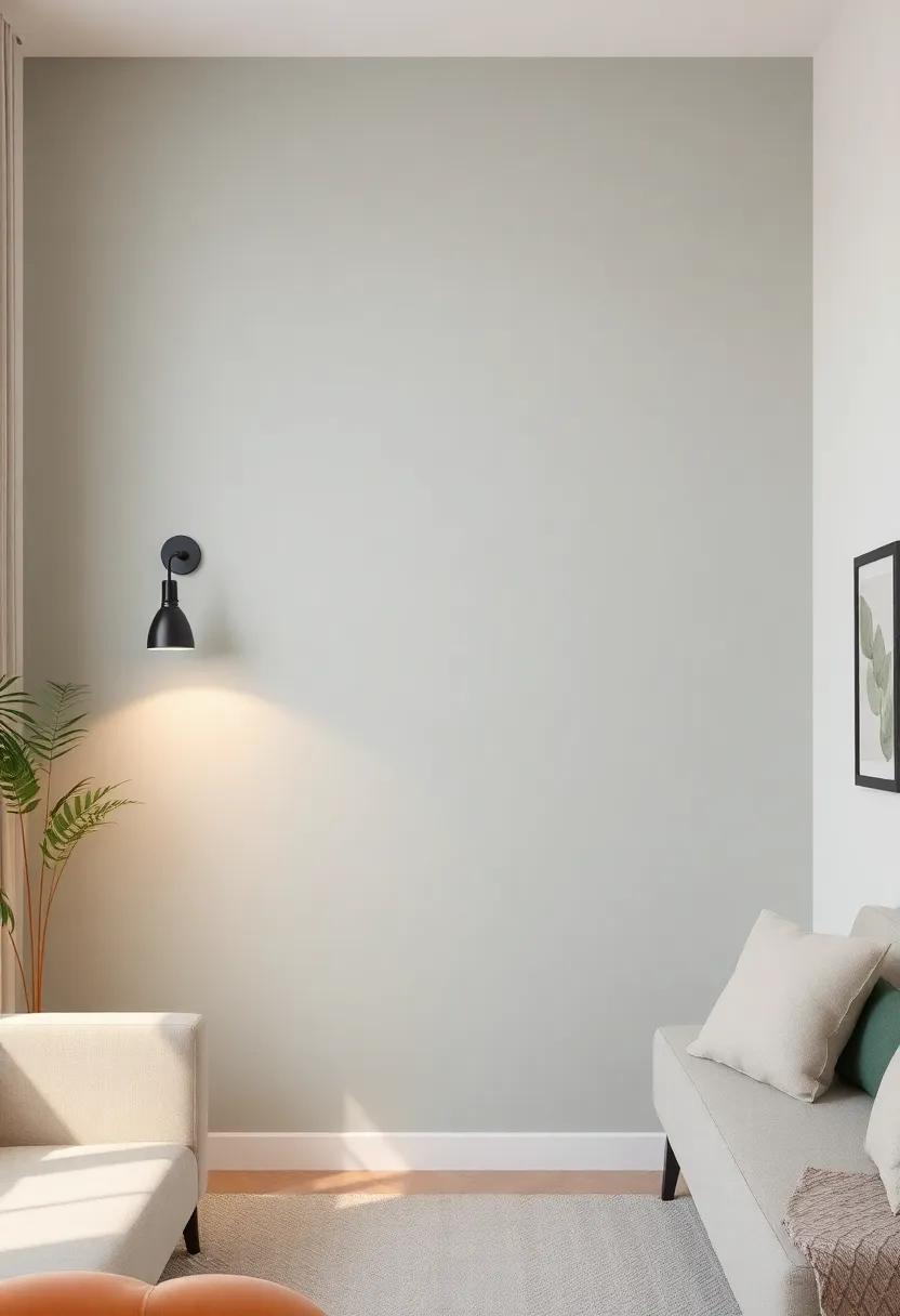 Choose a color ⁤palette that⁢ complements your wall-mounted ‍lights,ensuring everything feels ​cohesive and thoughtfully ​designed