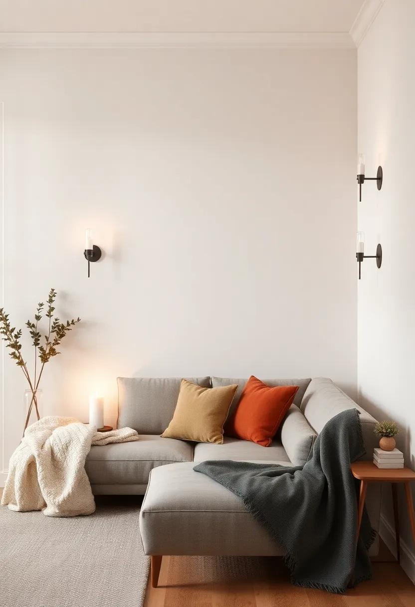 Create a ⁣romantic ambiance by layering soft sconces⁤ along with candles on ⁢the wall ⁣for a comfortable, intimate ⁤feel