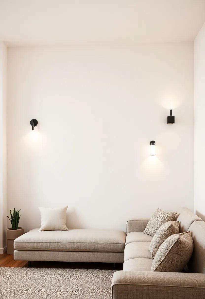 Use wall-mounted,⁤ cylindrical lamps in vertical⁤ arrangements for a sleek, modern aesthetic ⁣that ‍elongates your space