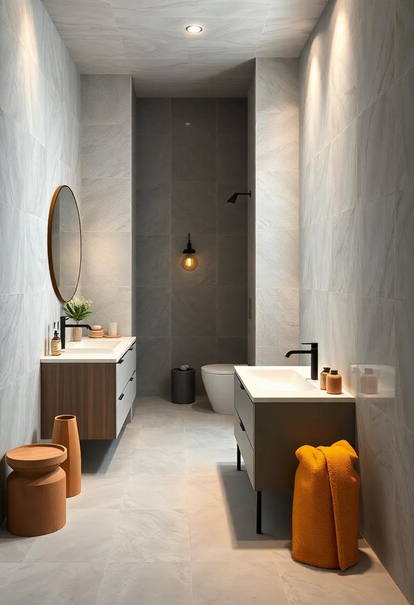 Compact ‍Vanities: Look for ​small vanities with clean lines that fit seamlessly into tight spaces without sacrificing style