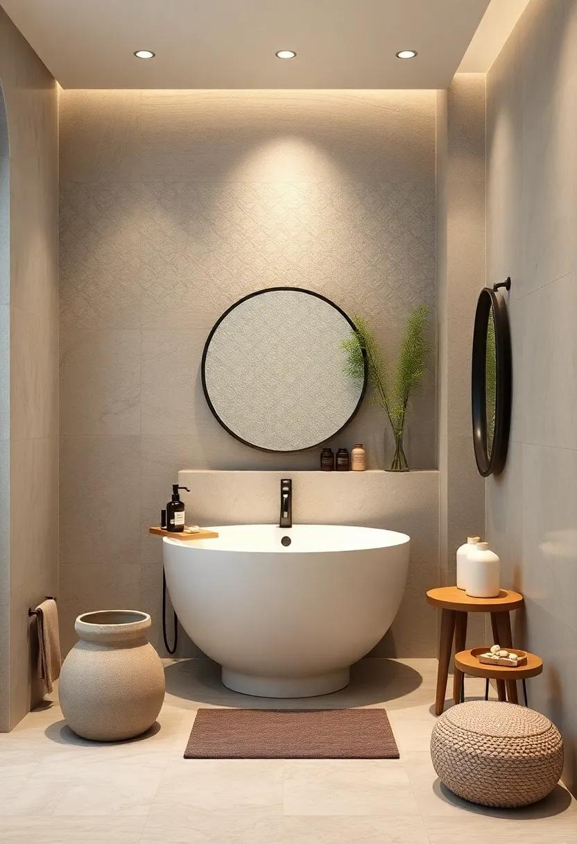 Feng​ shui elements: Incorporate ‌natural elements like bamboo or water ​features to⁢ enhance peaceful energy