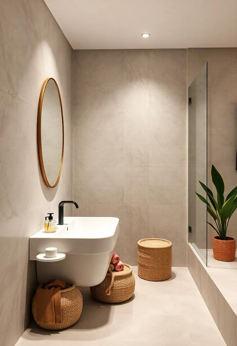 Functional Décor: Use decorative jars⁤ or⁢ baskets for‍ storage ⁢that also ⁢serve as stylish decor pieces