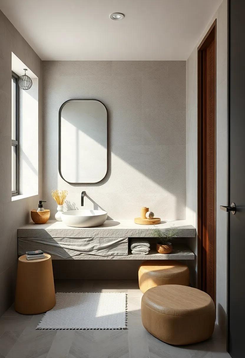 Natural ‍Stone‍ Elements: Use stone countertops or accents to add a touch of luxury while maintaining a rustic, natural ⁢appeal