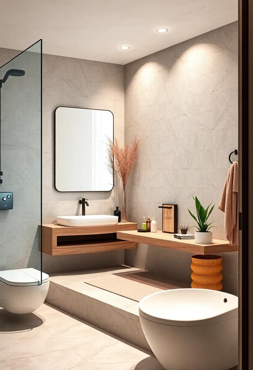 Simple Mirrored Accents: Use a large, frameless​ mirror to enhance‌ the‍ sense of space while reflecting light throughout the⁣ room