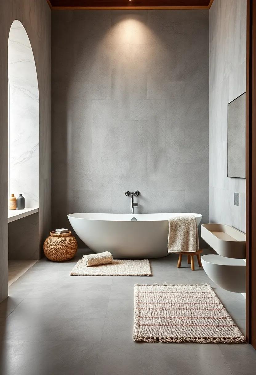 Soft Textiles: Invest in⁣ soft,neutral ​bath mats and ​towels ‍to create⁢ a‌ cozy,spa-like feel