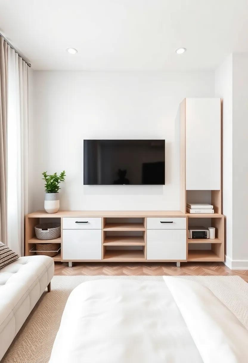 Cozy corners: Creating Inviting⁣ Nooks with Bedroom ​TV Units