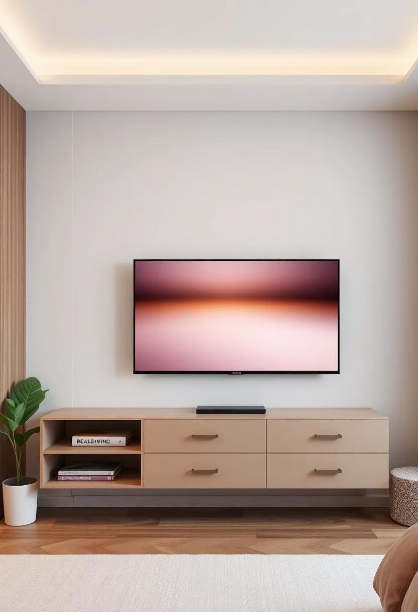 Eclectic⁣ Aesthetics:​ Mixing Styles with Creative TV Unit Designs