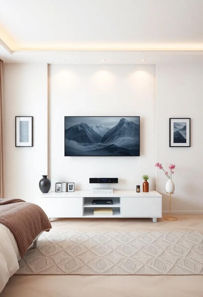 Transformative Decor: Using Art and Accessories Around Your TV Unit