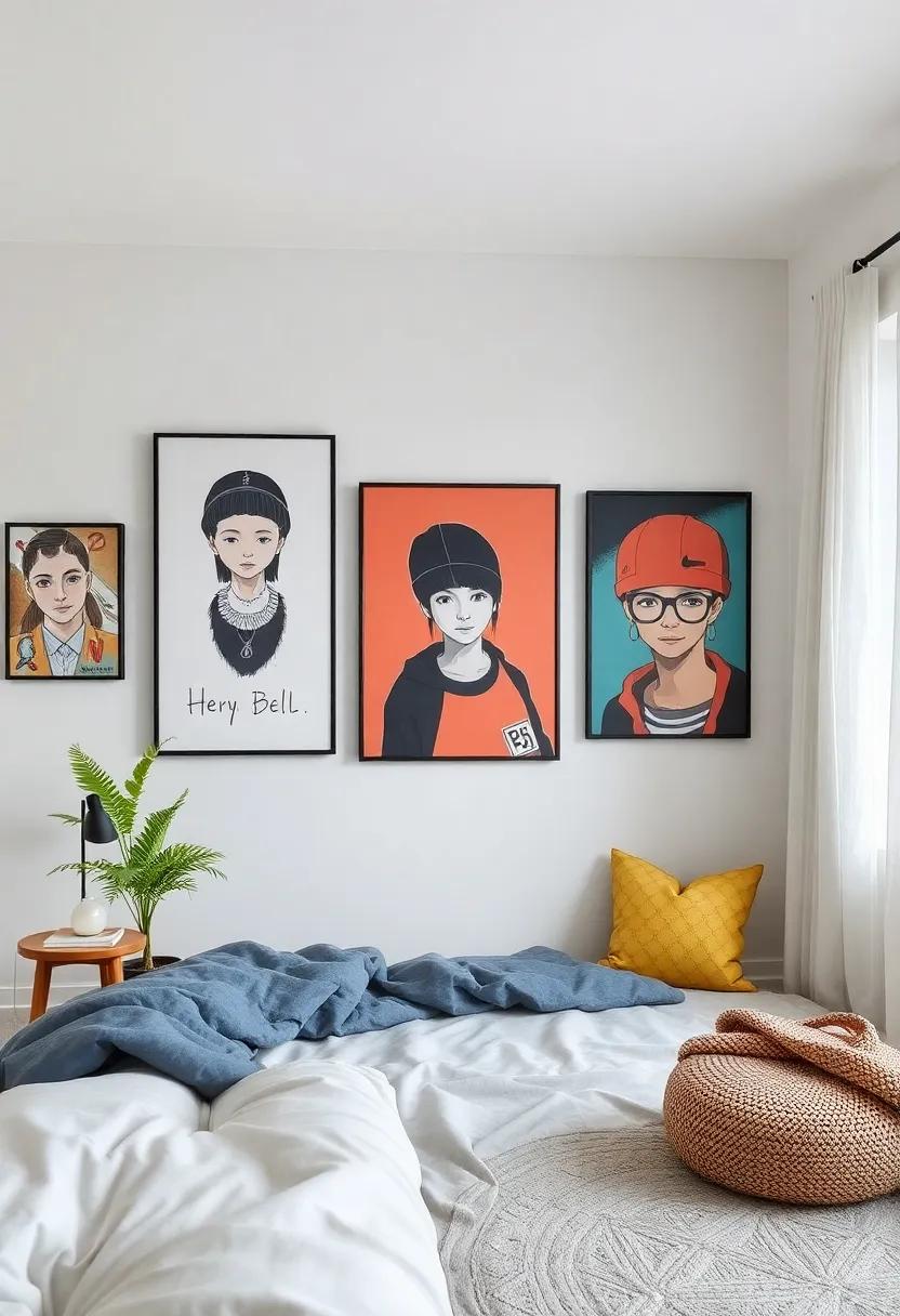 Curating⁢ an Art Wall with Teen's Favorite Street Artists and⁤ Styles