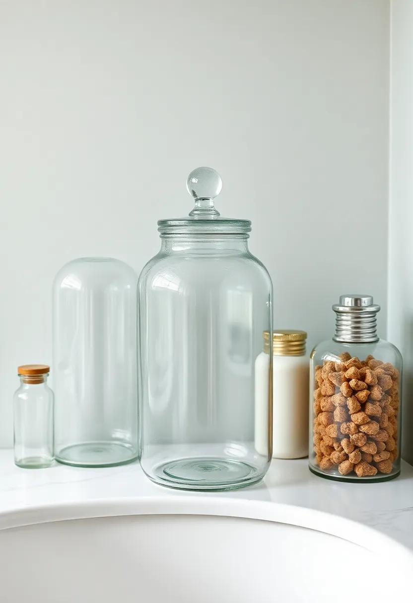 Apothecary Jars: Use vintage apothecary⁢ jars for charming storage solutions that ⁣showcase products while adding an old-world appeal