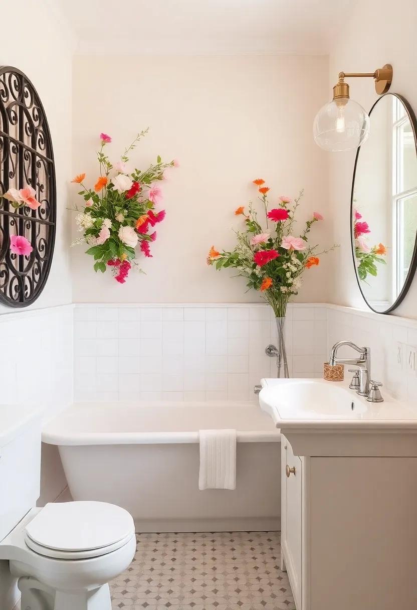 Floral Accents: ⁣Bring ​in fresh or faux floral arrangements to introduce color ⁣and a natural element that softens the ‍space