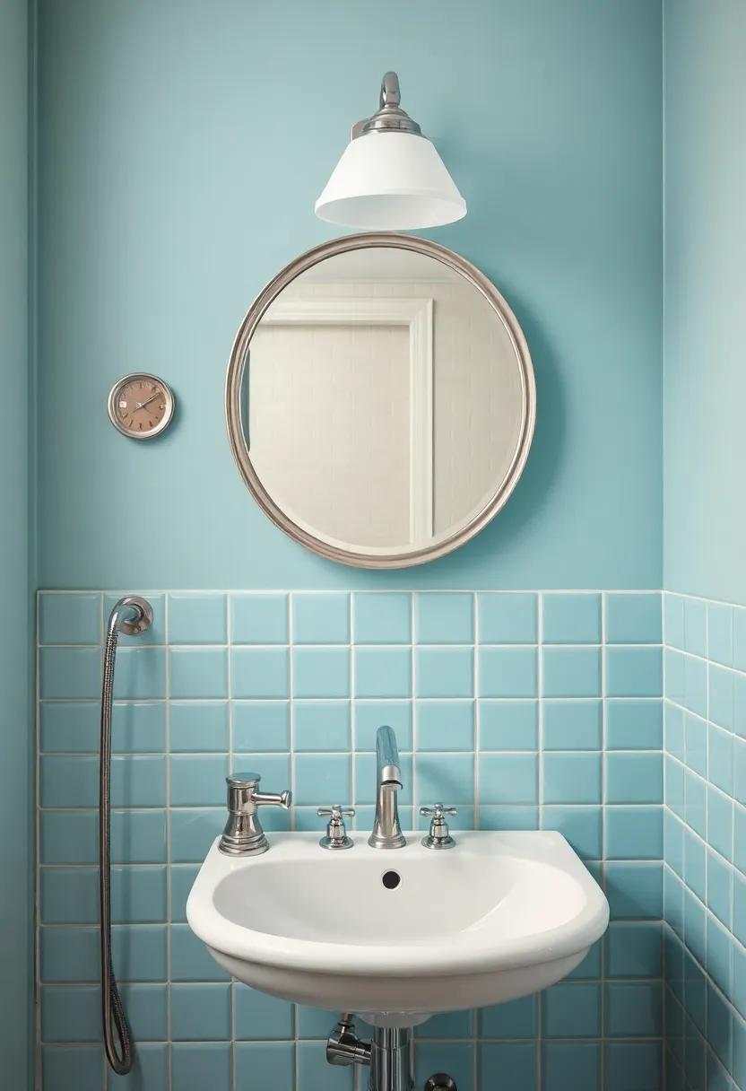 Retro Fixtures: Choose vintage-style faucets and hardware‍ in finishes like brushed nickel or chrome ‌to complement your bathroom design