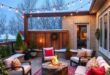 25 Cozy Winter Patio Ideas Featuring Heated Seating for Ultimate Comfort