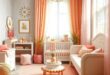 29 Charming Ideas to Create the Perfect Peach and Gold Girls Nursery