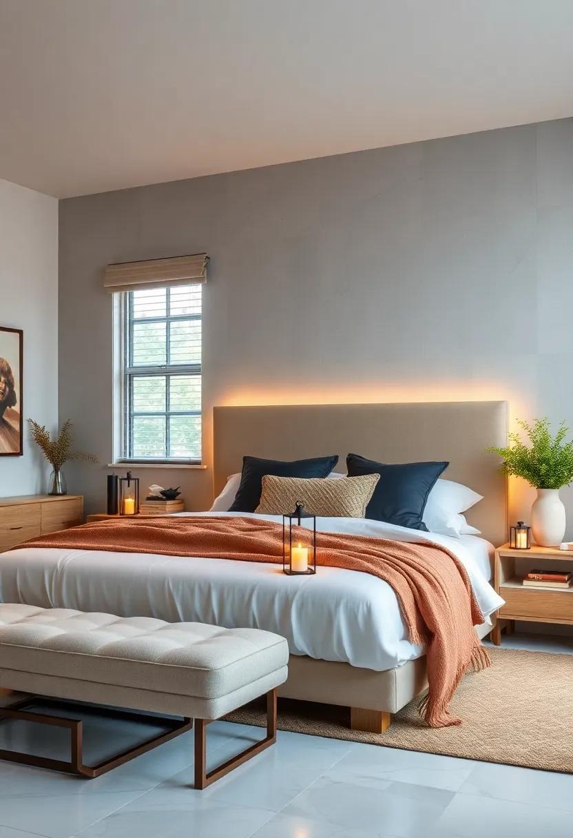 Cozy Bedside Lanterns:‌ Replace⁣ traditional lamps ⁣with decorative lanterns that provide soft, ambient ⁤lighting and a touch of whimsy