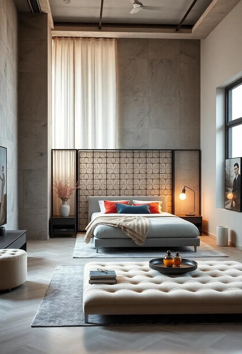 Stylish ‍Room Divider: Consider a ⁤decorative screen ‌to separate‌ areas, like a sleeping​ space from a reading‌ nook, offering ⁢privacy without walls