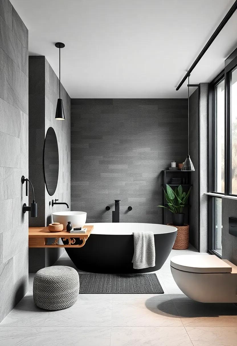 Industrial Touches: ⁢Introduce elements of industrial design through ⁤black metal ​accents, such as lighting fixtures or shelving, to create an edgy‌ vibe