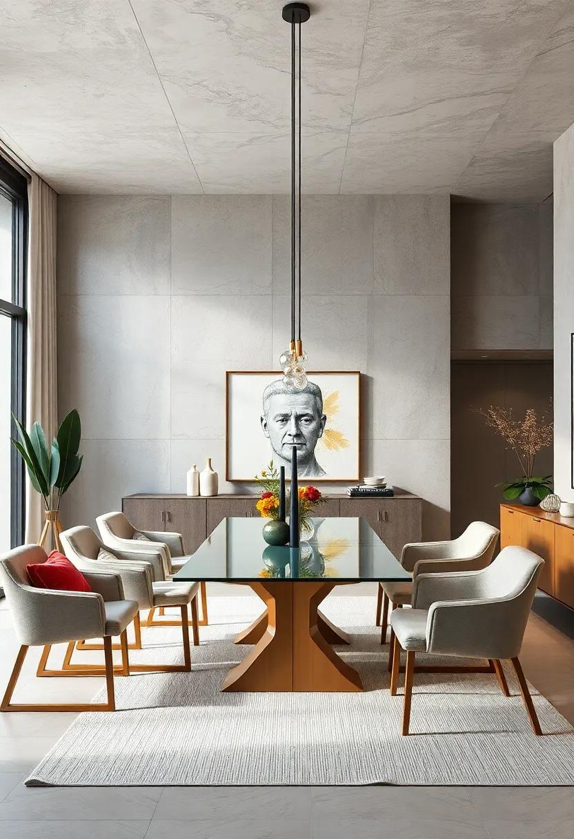 Modern Minimalism: Embrace simplicity with sleek lines,⁣ neutral color⁣ palettes, ​and functional furniture⁤ for ​a clean and uncluttered dining experience