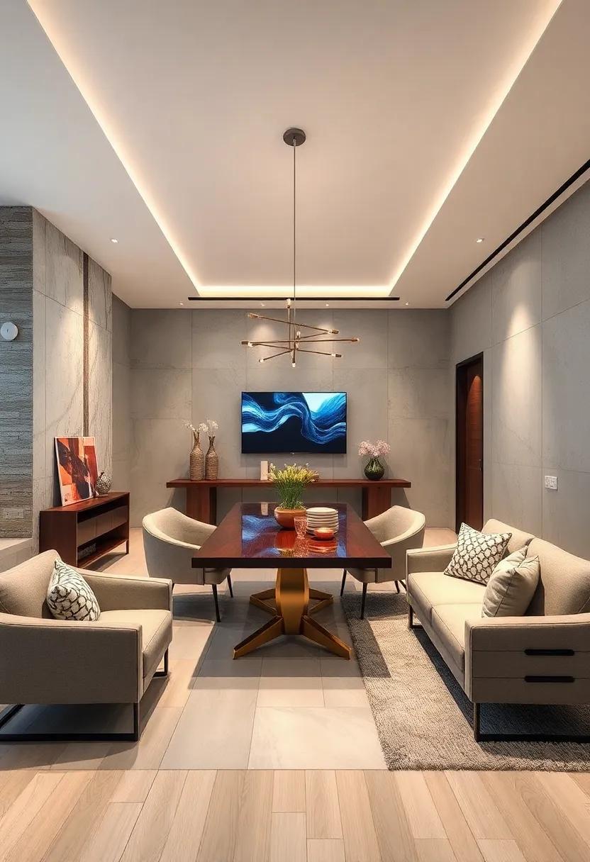 Technological Fusion: Blend modern ⁤technology with ⁤innovative design to create​ a dining space that offers ⁣convenience and futuristic flair