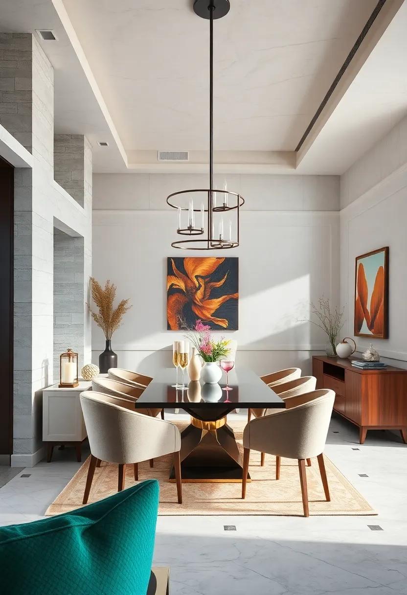 Transitional Style: Blend traditional and contemporary⁤ designs‍ seamlessly, focusing⁣ on⁢ timeless elegance with updated⁣ touches for a⁢ versatile dining space