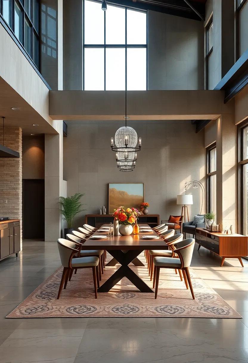 Urban Loft: Embrace ​an open ⁣layout with high ceilings, large windows, and⁢ a mix of contemporary‍ and vintage furnishings ⁤for a ⁣truly ​urban dining⁣ experience
