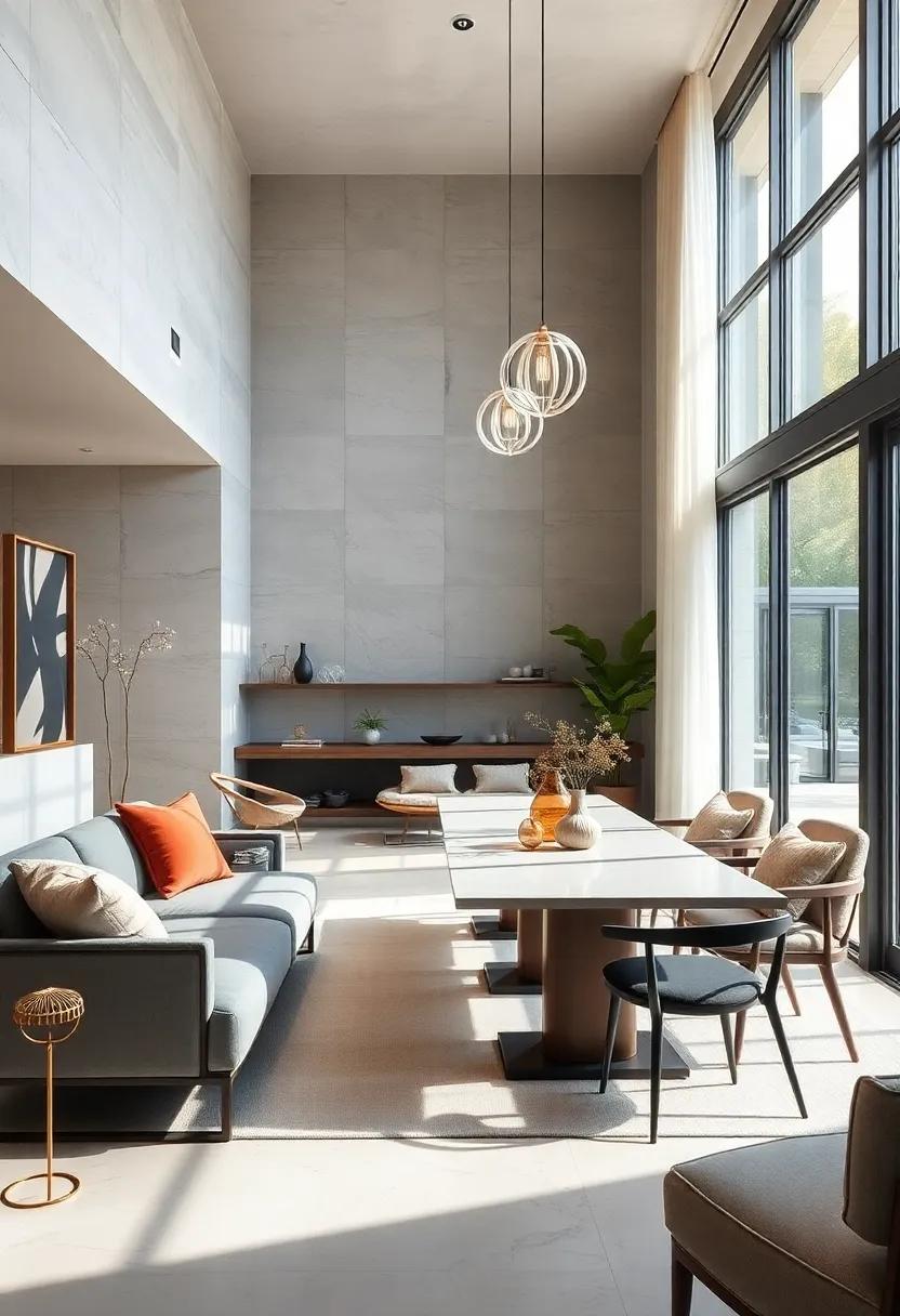 Zen minimalism: Focus on serenity with soft ‍colors, natural‍ light, and⁢ simple, functional furniture to foster peaceful ⁤gatherings