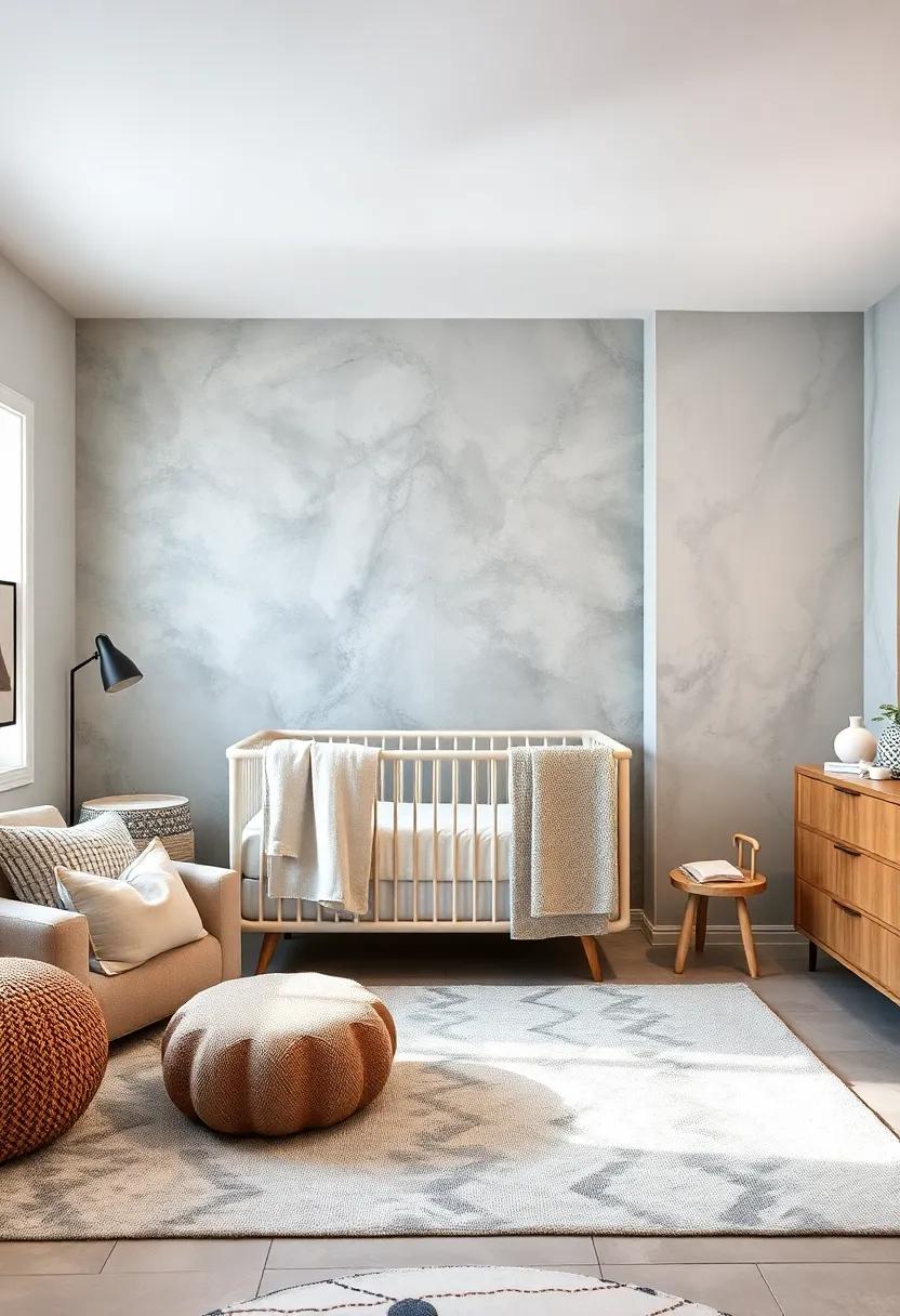 Soft textures: Layer light grey rugs and cozy blankets‌ to invite touch and⁢ warmth, making ⁢the nursery feel⁤ welcoming and soothing