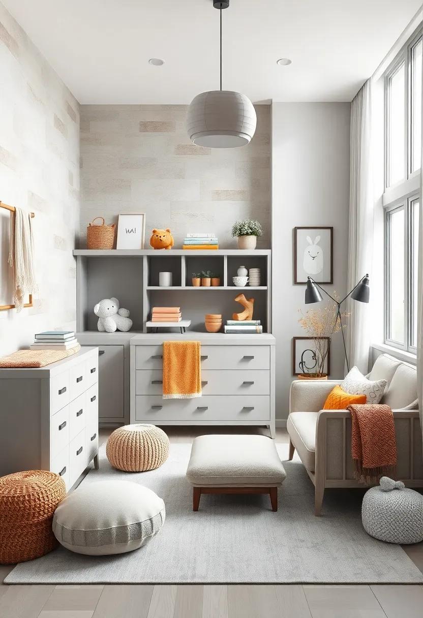 Subtle patterns:​ Opt for light grey wallpaper ‌featuring ‍gentle patterns, such as clouds or stars, to add visual interest without overwhelming the space