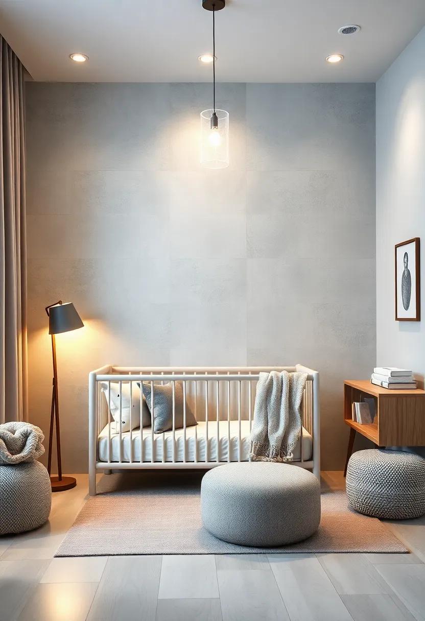 Soft Lighting: Incorporate ‍warm‍ light ‌fixtures in soft designs,using grey lampshades to create⁤ a calming ambiance ​that’s perfect ⁢for⁣ bedtime