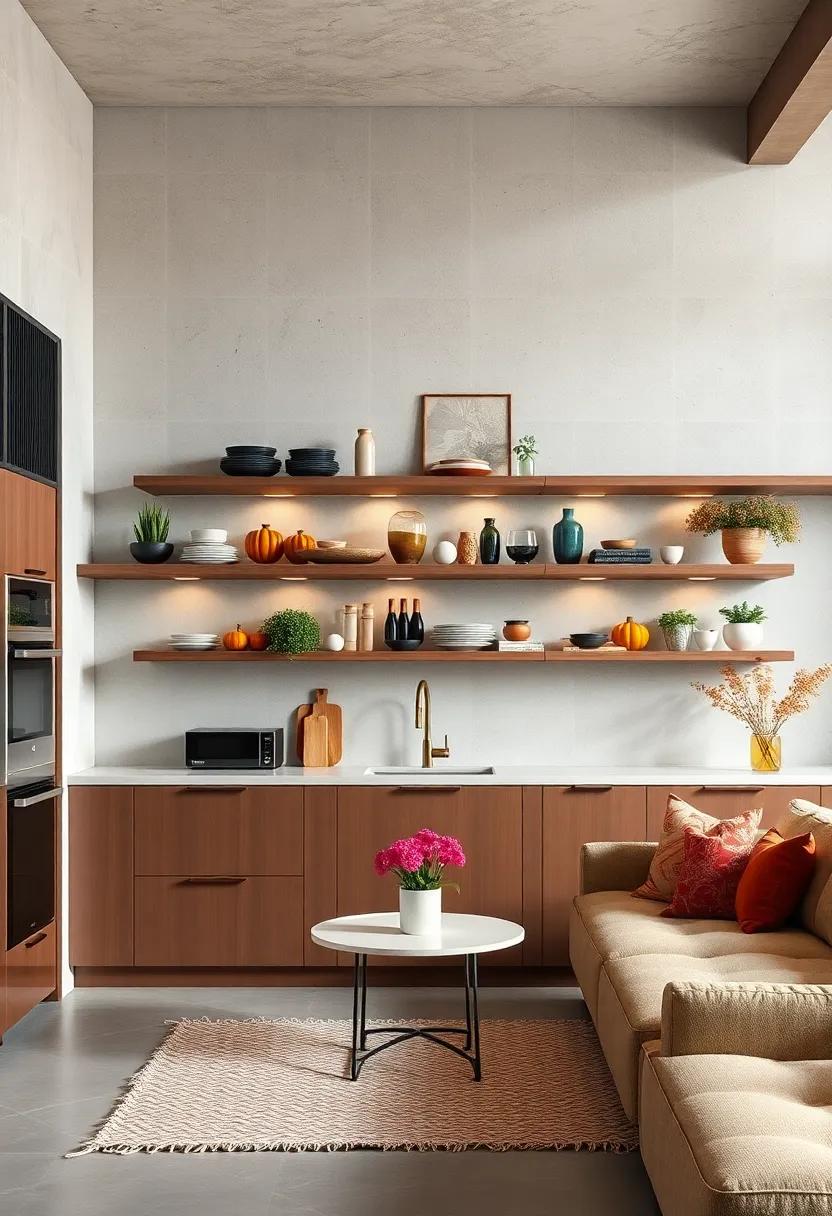 Asymmetrical Shelves: Go for asymmetrical⁢ shelving designs to create visual intrigue and break away⁢ from traditional‍ setups, allowing for ⁣a dynamic ⁣display