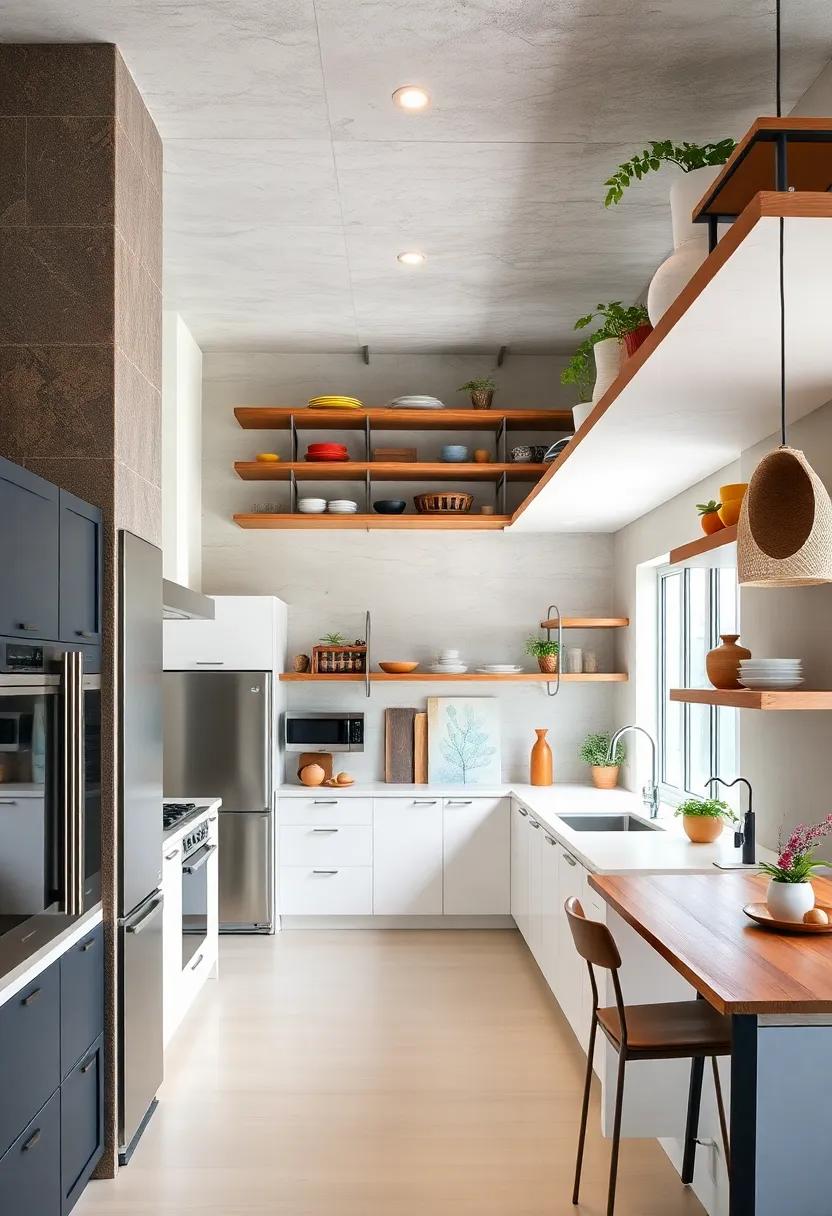 Ceiling-Height Shelves: Take shelving to new heights by installing shelves that extend to⁢ the‌ ceiling, creating a dramatic look and ample storage for seldom-used items