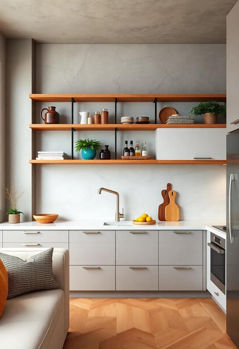 Color-Coded Shelving: Organize your shelving⁤ in a color-coded manner⁣ to add a fun, playful touch⁢ that also helps you find⁢ spices or supplies quickly