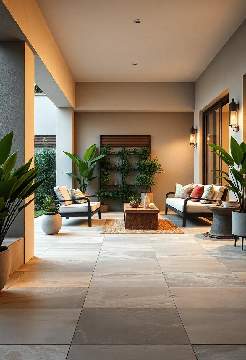 Use large-format limestone tiles⁢ to create an expansive look,perfect for modern‍ patios seeking clean ‍lines and minimalism
