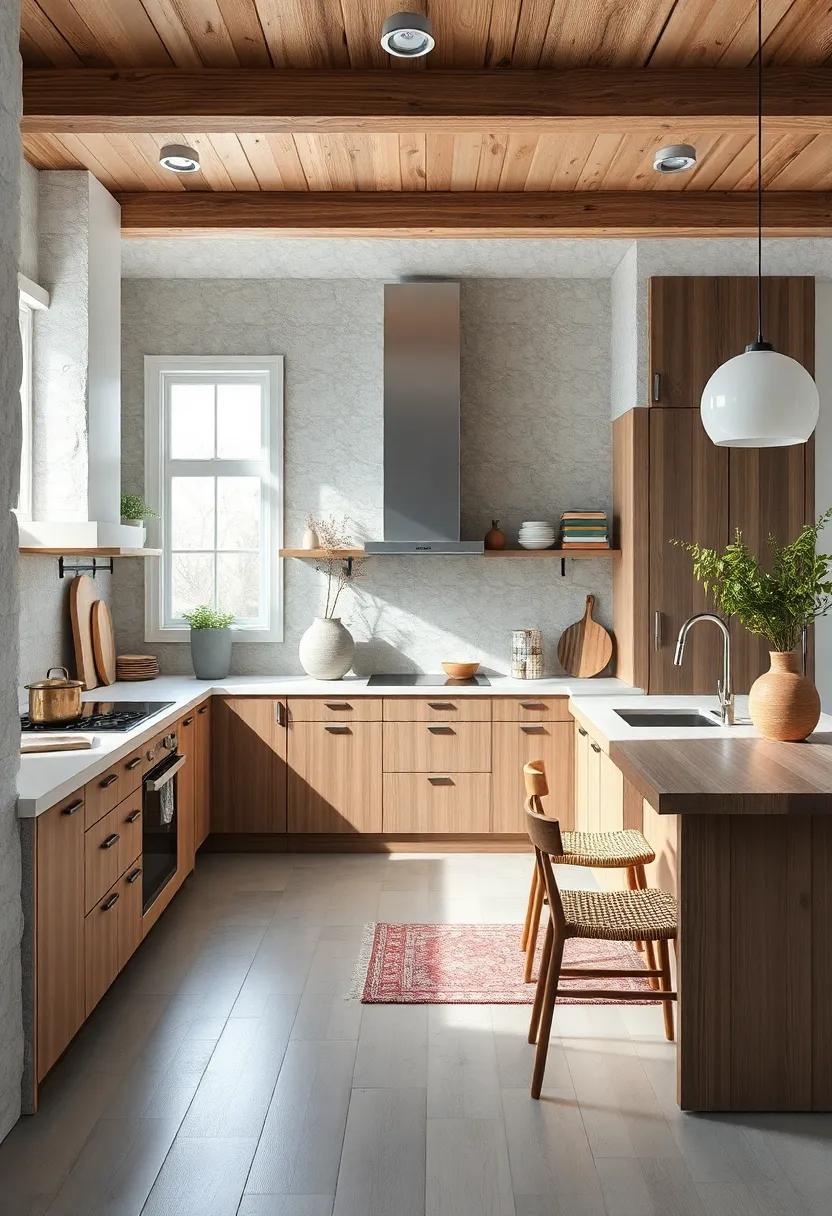 Natural⁣ materials: Incorporating wood, stone, and other‍ organic materials fosters ‌a connection​ with nature while adding warmth
