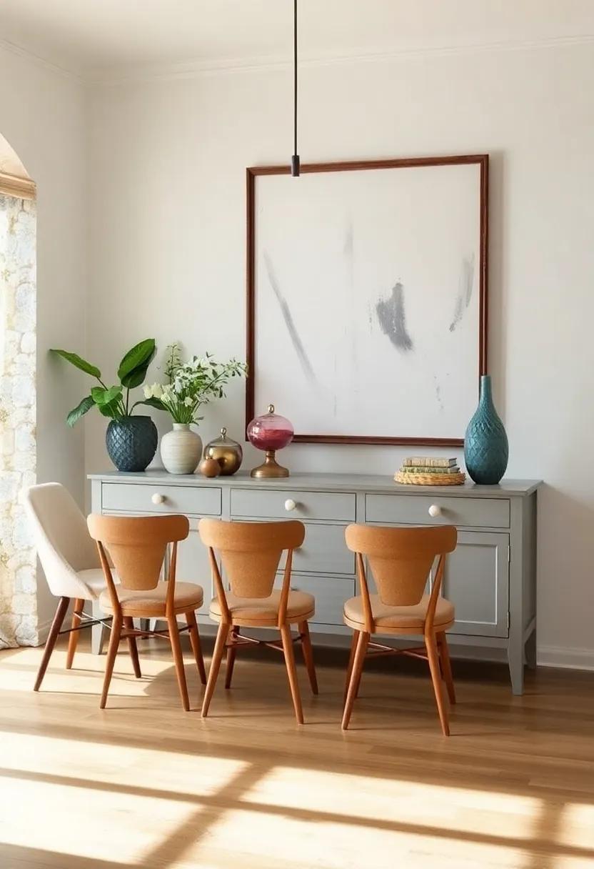 Give an outdated sideboard a fresh ‌look ‌with a coat of chalk paint ​and new hardware, turning ‍it into a stylish buffet for entertaining