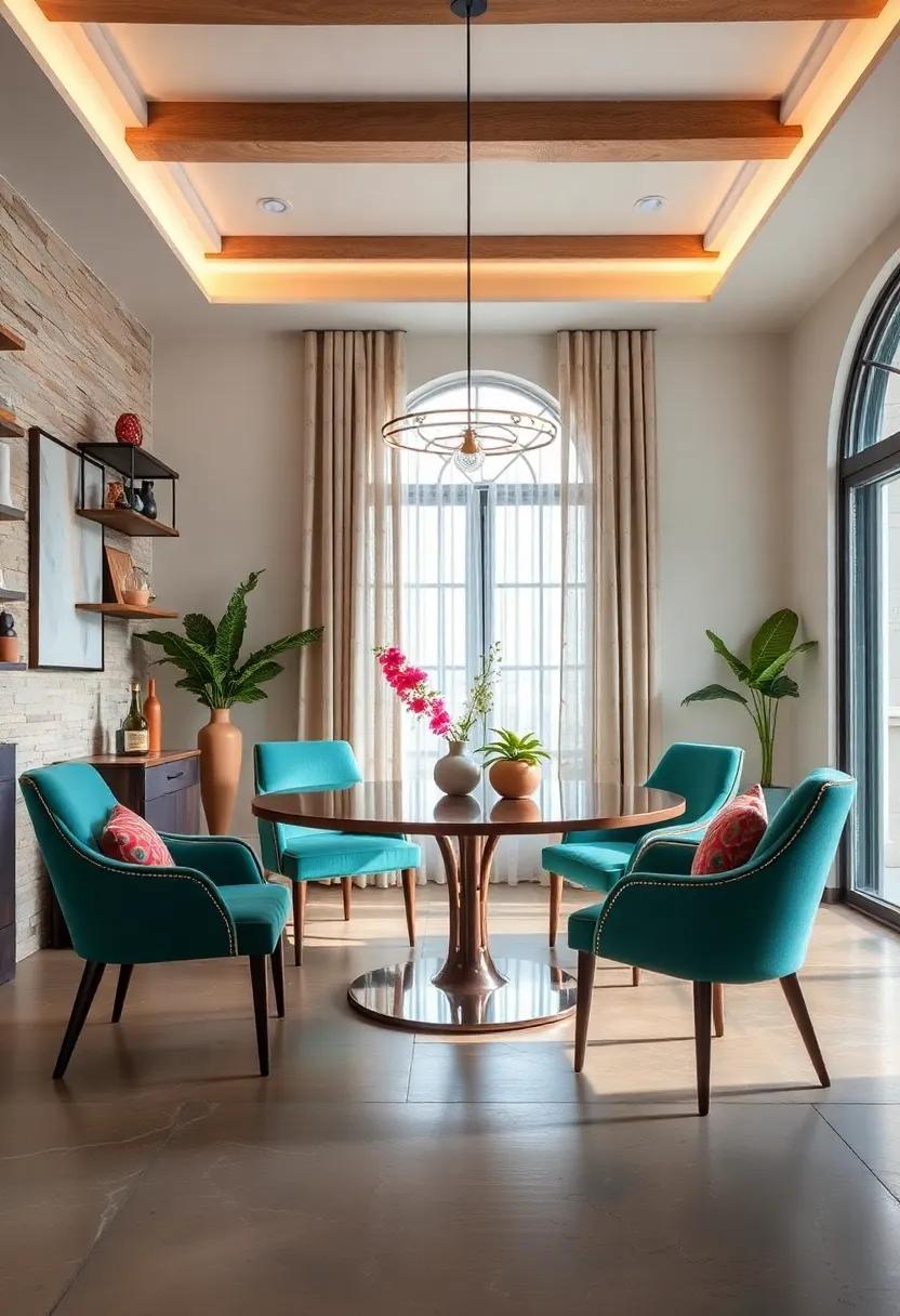 Revitalize ‍a worn-out dining chair set by reupholstering them ‍in ⁢bold, ​modern fabrics that inject life into your space