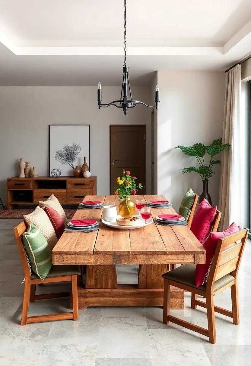 Transform old ​wooden pallets into a stunning rustic dining table ⁤that‌ adds charm and character to any dining room