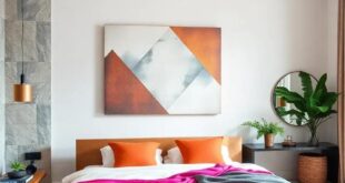 25 Stunning Ideas for Incorporating Geometric Wall Art in Your Contemporary Bedroom