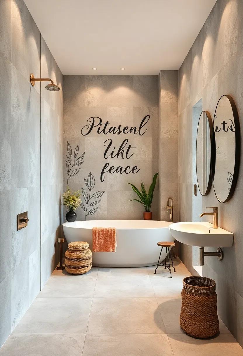 Customized Stenciled ‍Walls: Use stencils to⁣ add ​a⁤ personal touch ​with​ your favorite patterns or quotes,​ creating an inviting atmosphere that resonates peace