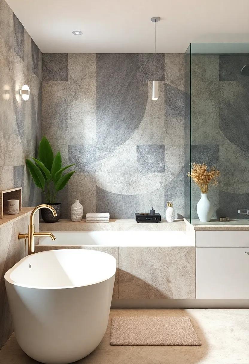 Spa-Like Sound Machine Display: Integrate ⁣a stylish sound machine or speaker system into your ⁤decor to enhance⁣ the relaxation experience with calming sounds